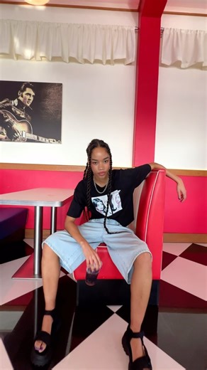 Hot girlies wear this combo 🔥 🔍Oversized T-Shirt: 103146915 – R119.99 🔍Boxy Top: 103927118 – R99.99 🔍Oversized T-Shirt: 103927120 - R129.99 🔍Boxy Top: 103927119 - R99.99 🔍Denim Maxi Skirt: 103132847 - R229.99�� mrprice #mrpricefashion #screentees #jorts #ootd | Mr Price