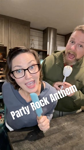 Kicked cancer’s butt lip sync shenanigans-Party Rock Anthem #lipsync #husbandandwife