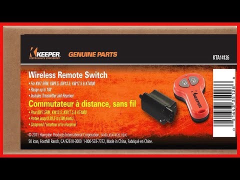 Wireless Remote Control for KT4000 and KW Winches – Easy, Reliable, and Powerful