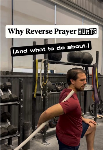 Your wrist pain in reverse prayer might not be about your wrists at all. We see this all the time — wrist pain that starts showing up in yoga poses like reverse prayer. But here’s the twist… the wrists aren’t always the problem. When your shoulders can’t rotate inward enough, your wrists take the extra load — and that’s when the ache sets in. Instead of fighting through it, we help our patients figure out why their shoulders are compensating in the first place. Because when you fix the root caus