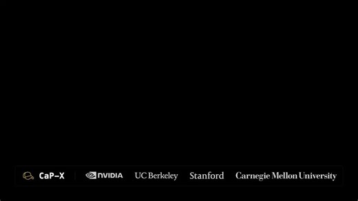 Robotics: coding agents’ next frontier.So how good are they?We introduce CaP-X: an open-source framework and benchmark for coding agents, where they write code for robot perception and control, execute it on sim and real robots, observe the outcomes, and iteratively improve code reliability.From @NVIDIA @Berkeley_AI @CMU_Robotics @StanfordAILabhttps://t.co/MVcc6XWQhY🧵
