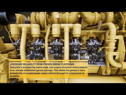 Cat Large Diesel Generator Sets - 3516E - 50Hz