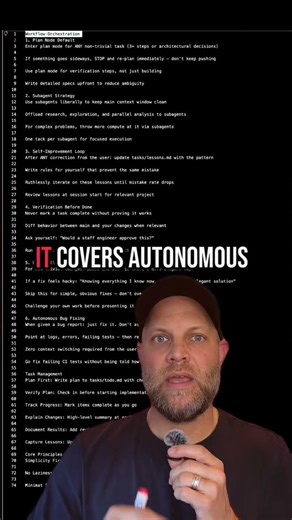 Stop using AI like a basic chatbot. This is Boris Cherny's exact claude.md workflow.
