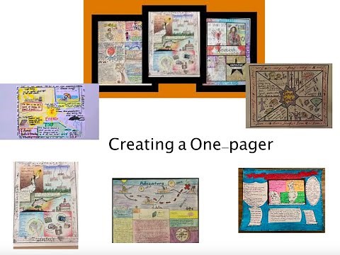 One Pager directions