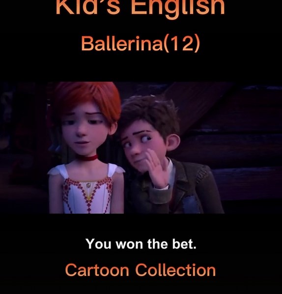 Kids' English Ballerina Cartoon: Be On Time with Victor François Xavier