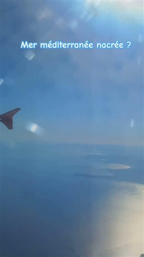 méditerranée vue d'avion