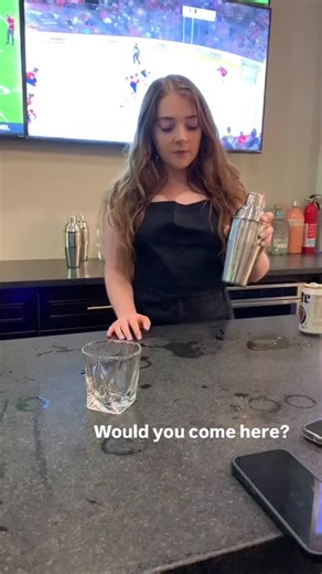 Renee Winter on Instagram: "Its my first day . . . . . #newjob #firstday #bar #topless #redhead"