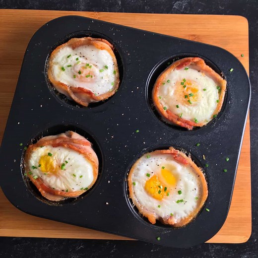 Air Fryer Canadian Bacon (Back Bacon or Peameal Bacon in the Air Fryer)