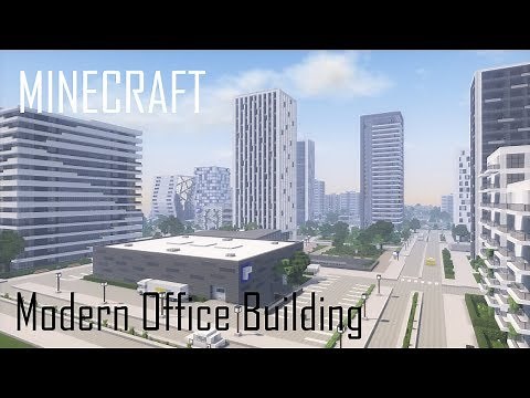 Minecraft Modern Office Building 6/Skyscraper (full interior) + Download