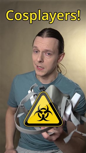 Cosplay safety check! Is your respirator good enough? Remember that when sanding EVA foam, working with resin or using contact cement a fabric or a surgical mask won’t really protect you. What type of mask or respirator should you use then? Always use EU-rated filters (A1/A2 P2/P3) and facemasks (EN140) and keep your lungs safe for the long run. Your cosplay is replaceable. Your health isn’t. Let me know if you want part 2 on how not to get scammed when buying one! #cosplay #safety #safetyfirst 