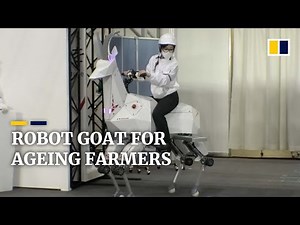 Kawasaki’s robot goat designed to ease Japan’s labour shortage due to an ageing population
