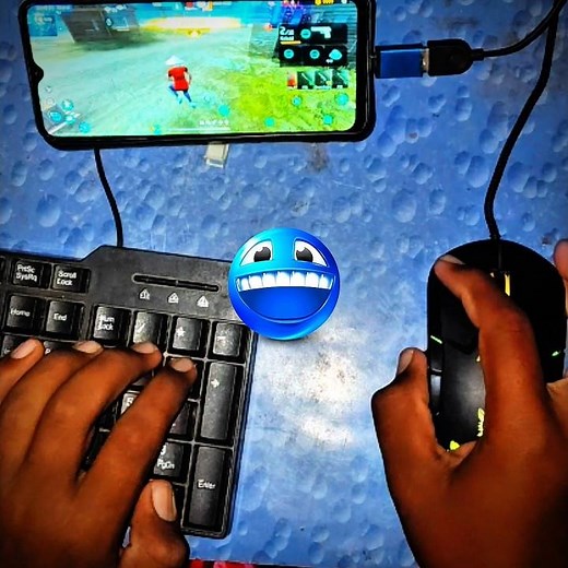 Mastering Free Fire: Keyboard ⌨️ and Mouse 🖱️ Gameplay with Handcam #omkarpawar