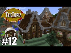 TekTopia #12 - Another Smithy (Minecraft Villager Mod)