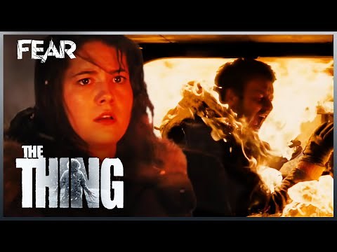 Kate Torches Carter | The Thing (2011) | Fear