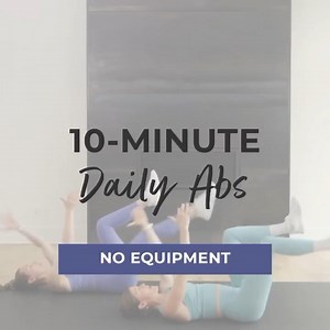 ⁣Strengthen your abs and core at home with this 10-Minute Daily Ab Workout! These are 10 of the best ab exercises you can do DAILY for toned abs. NO equipment and NO repeats in this quick ab workout! https://www.nourishmovelove.com/daily-ab-workout/ | nourish move love