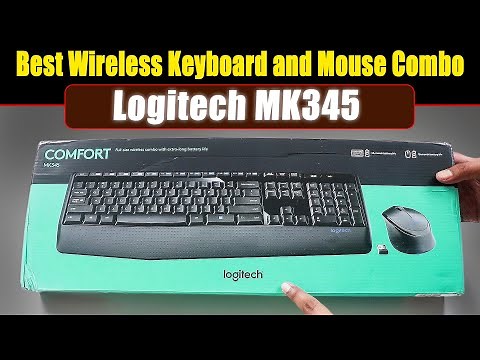 Logitech MK345 Wireless Keyboard and Mouse Review | Best Wireless Keyboard and Mouse Combo Unboxing