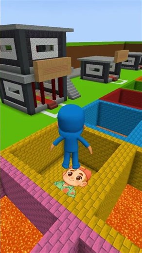 KPop Demon Hunters vs Lava Jump (pocoyo) Pt.1 #shorts #kpop