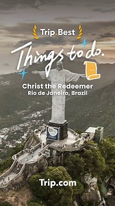Standing tall atop Corcovado Mountain, the Christ the Redeemer statue 🗿 in Rio de Janeiro is a majestic symbol of faith and Brazilian hospitality.🌟 With arms wide open, it overlooks the city 🌆 and the Atlantic Ocean, embodying peace and unity. As a UNESCO World Heritage Site, this 38-meter marvel attracts millions yearly. 🌎 👍Check out the link in our bio for more Trip.Best best things to do! Follow us to get more travel inspirations @trip.best_official @trip. 💙Proud of your content and wan