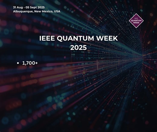 #IEEEQuantumWeek 2025 broke records this year! 🤯 📈 Some quick stats: • We welcomed 1,700 registrants eager to immerse themselves in cutting-edge research and practical advances in quantum tech • 80 exhibitors convened 31 August - 5 September at the Albuquerque Convention Center in Albuquerque, New Mexico, U.S., to exhibit their latest quantum applications • 261 technical papers debuted • 600 hours of presentations across 18 parallel tracks • 41 community-building workshops • 36 workforce-focus