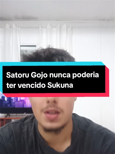 Satoru Gojo nunca poderia ter vencido Sukuna. . . . . . . #sukuna #anime #manga #satorugojo #jujutsukaisen