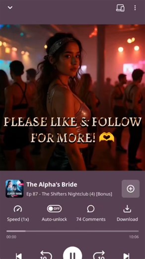 28K views · 809 reactions | The Alpha's Bride Episode 87: The Shifters Nightclub (4) (Bonus) #thealphasbride #listentothestory #PocketFM #listen #storytelling #bookstory #story | Listen to the Story | Facebook