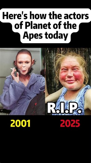 Here's how the actors of Planet of the Apes today.#us #celebrities #fyp #usa #thenandnow #foryou #tiktok #foryoupage #actor #planetoftheapes | Living with Disasters