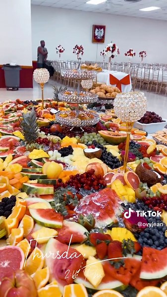 Delicious Haitian Appetizer Table for Your Wedding Reception