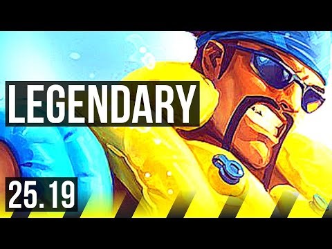 DRAVEN & Nautilus vs JINX & Thresh (ADC) | Legendary | KR Master | 25.19