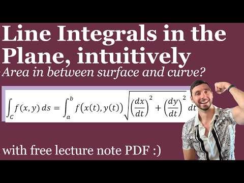How to Solve Line Integrals in the Plane - Calc 3 / Multivariable Calculus Lesson & Examples