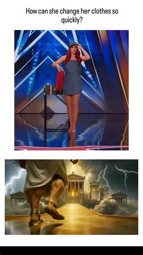 TheFunOrbit on Instagram: "The post shares a 31-second clip of French magician Solange Kardinaly's quick-change illusion from America's Got Talent 2024, where she transforms outfits in under a second using distractions like scarves and custom snaps, amassing over 2.5 million views. Her method involves layered costumes with magnetic closures or wires that release outer garments instantly, a technique refined over years as a Guinness World Record holder for fastest quick changes. Replies reveal pu