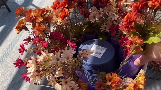 She buys seven Dollar Store pool noodles for a breathtaking porch update!