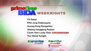 Mga Kapamilya, simula ngayong Lunes, hindi ka mag-iisa gabi gabi sa ating Primetime Bida! Watch mo at abangan ang pagsisimula ng Huwag Kang Mangamba tonight pagkatapos ng FPJ's Ang Probinsyano! 'Wag mong palalampasin ang iyong favorite shows, dito lang yan sa Primetime Bida sa ating Kapamilya Online Live! ❤️💚💙 | ABS-CBN