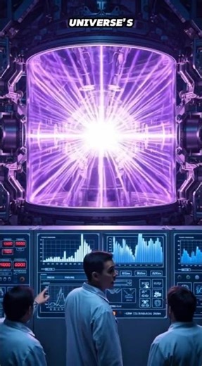 Scientists Recreated the First Millisecond After the Big Bang #shorts #youtubeshorts