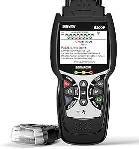 INNOVA 6200P All Systems OBD2 Scanner ABS SRS Transmission Code Reader with Battery Registration Oil Light Reset, Car Diagnostic Scan Tool with Battery Alternator Test/Live Data