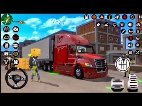 Truck Game Stones || Loading Unloading Points 3D-Android Gameplay 😱