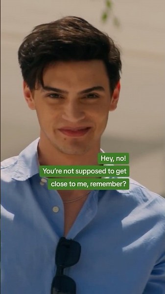 Just because Nick had to stay away didn't mean the tension wasn't real. | Culpa Mía | Prime Video