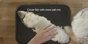 How to salt-bake fish