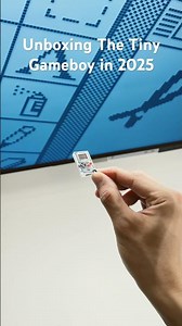 Unboxing The Tiny Playable, Programmable Gameboy Keychain #console #retrogaming