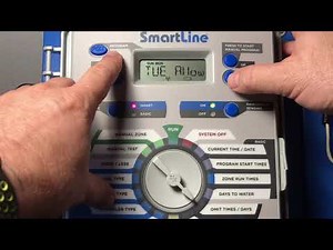 How to set OMIT TIME/DAYS/DATES on your Weathermatic SmartLine or ProLine control panel