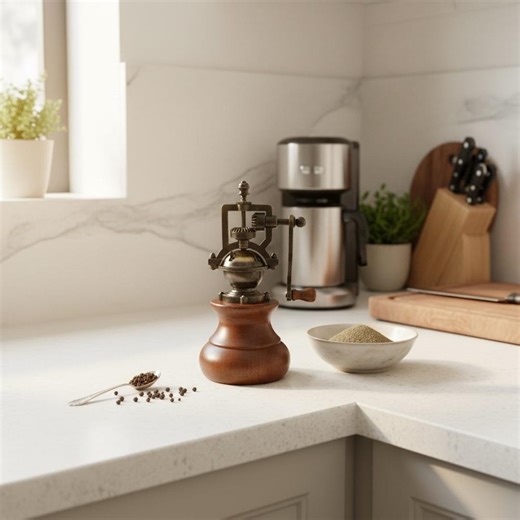 Handcrafted Mahogany Hand‑crank Pepper Grinder - Etsy