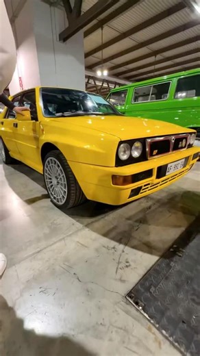 🚨 Lancia Delta Integrale jaune 💛 Une icône du rallye en folie 🔥