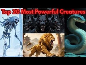 Top 20 Strongest Mythical Creatures