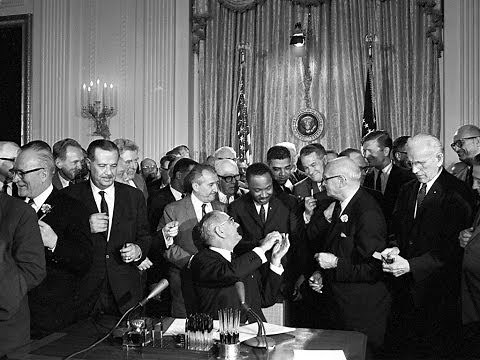 President Johnson's Remarks on the Signing of the Civil Rights Bill, 7/2/64