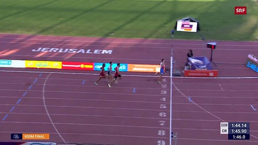 Der 800-m-Lauf von Wipfli