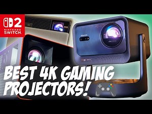 BEST 4K Gaming Projectors for Nintendo Switch 2! Hisense vs BenQ vs XGIMI (2025)