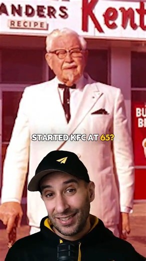 Did you know Colonel Sanders started KFC at 65? Most people would retire at 65, but Colonel Sanders didn’t give up on his dream. Instead, he perfected his fried chicken recipe and began pitching it to restaurants. After being turned down 1,009 times, Pete Harman finally said yes in 1952, launching the KFC franchise. Today, KFC is one of the largest fast-food chains in the world with over 24,000 locations. Colonel Sanders showed us that success doesn’t have an age limit. It’s about persistence, b