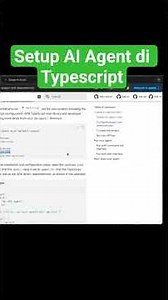 Setup AI Agent di Typescript #aiagents #gemini #typescript
