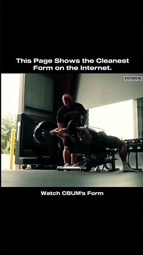 The Cleanest Lateral Skull crusher by CBUM!🤯 #shorts #cbum