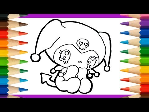 How to Draw Kuromi | Easy Kuromi Drawing | Kuromi Drawing for Kids | Cute Sanrio Character Art