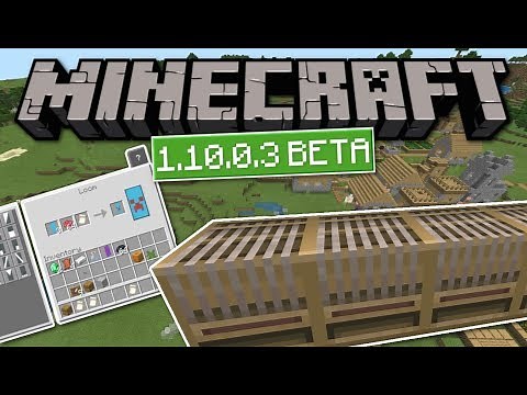 Minecraft - How to use THE LOOM ( Explained ) 1.10 BETA - MCPE / Bedrock / Xbox / Windows 10